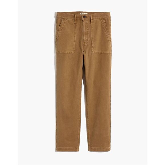 NEW Madewell Stovepipe Fatigue Pants Sz 31 Stove Pipe - Picture 1 of 8